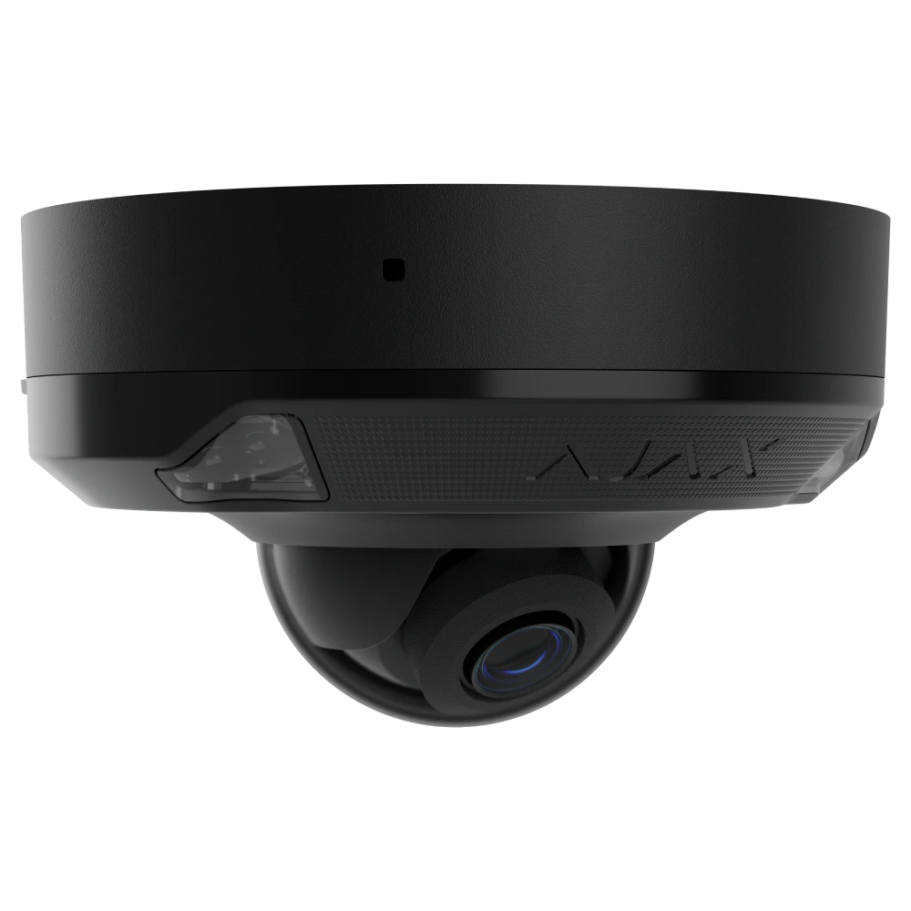 IP видеокамера Ajax DomeCam Mini HL 8МП (2.8 мм) Black - Фото 4